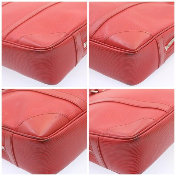 LOUIS VUITTON Epi Vivienne MM Business Bag Red - Picture 15 of 16